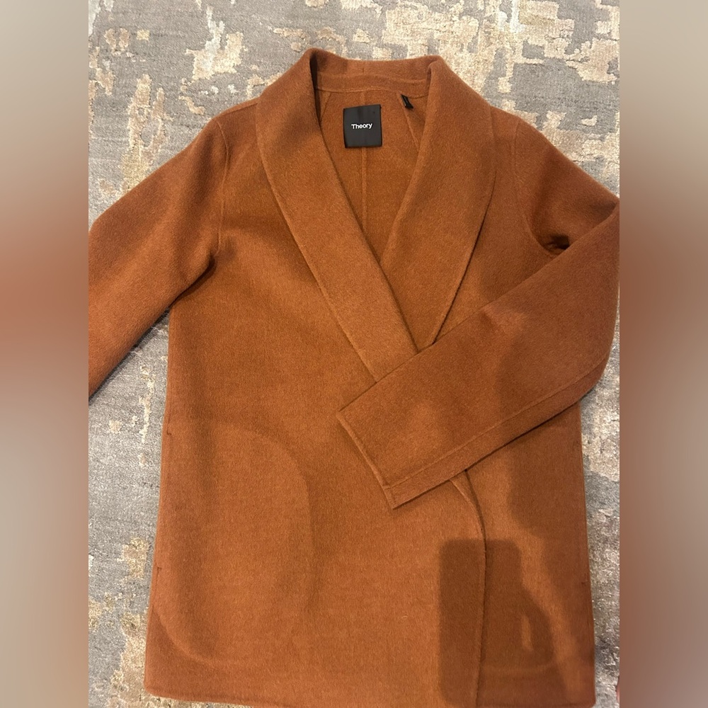 Theory wool/cashmere coat